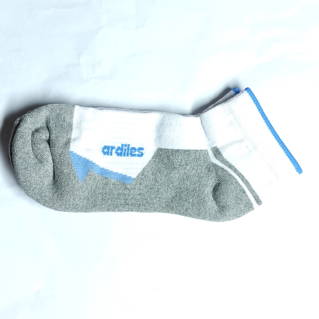 Kaos Kaki Olahraga 1 Running Allen (NOSZ) Ardiles - Putih/Biru Dongker