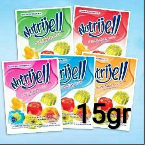 

➹ Nutrijell 15gr perbox isi 12 pcs ✥