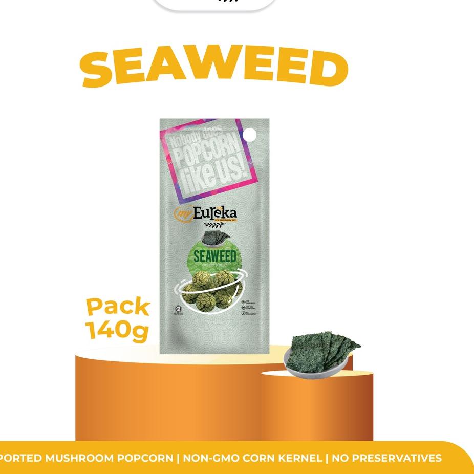 

Model Baru Eureka Popcorn Seaweed Pack 140gr