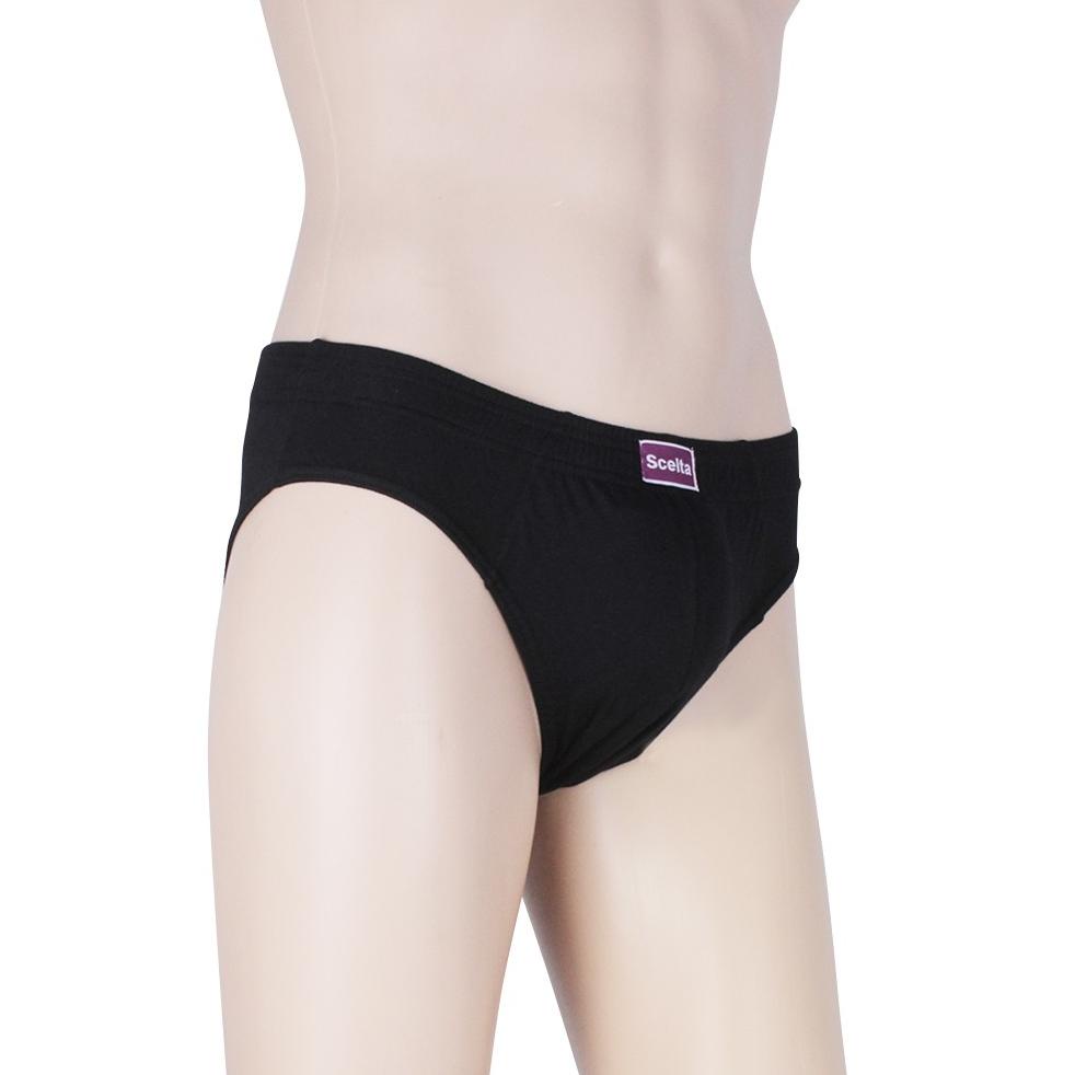 Scelta - Cd Celana Dalam Pria 2 Pcs Midi Katun 100% Anti Bakteri Scelta Man Sm 121