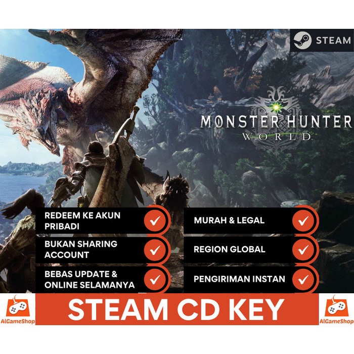Monster Hunter World Original PC Game Steam