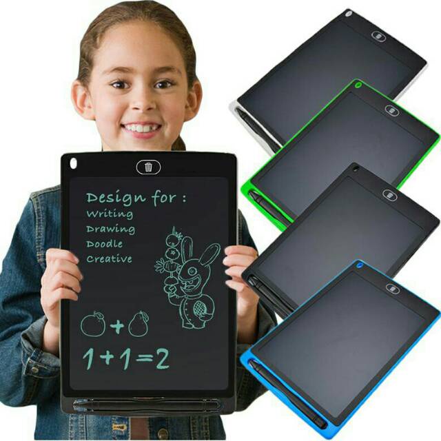 LCD Writing Tablet 8.5 Inch / Drawing Pad - Papan Tulis Board Hapus Anak Dan Dewasa Digital Pad Edukasi Anak
