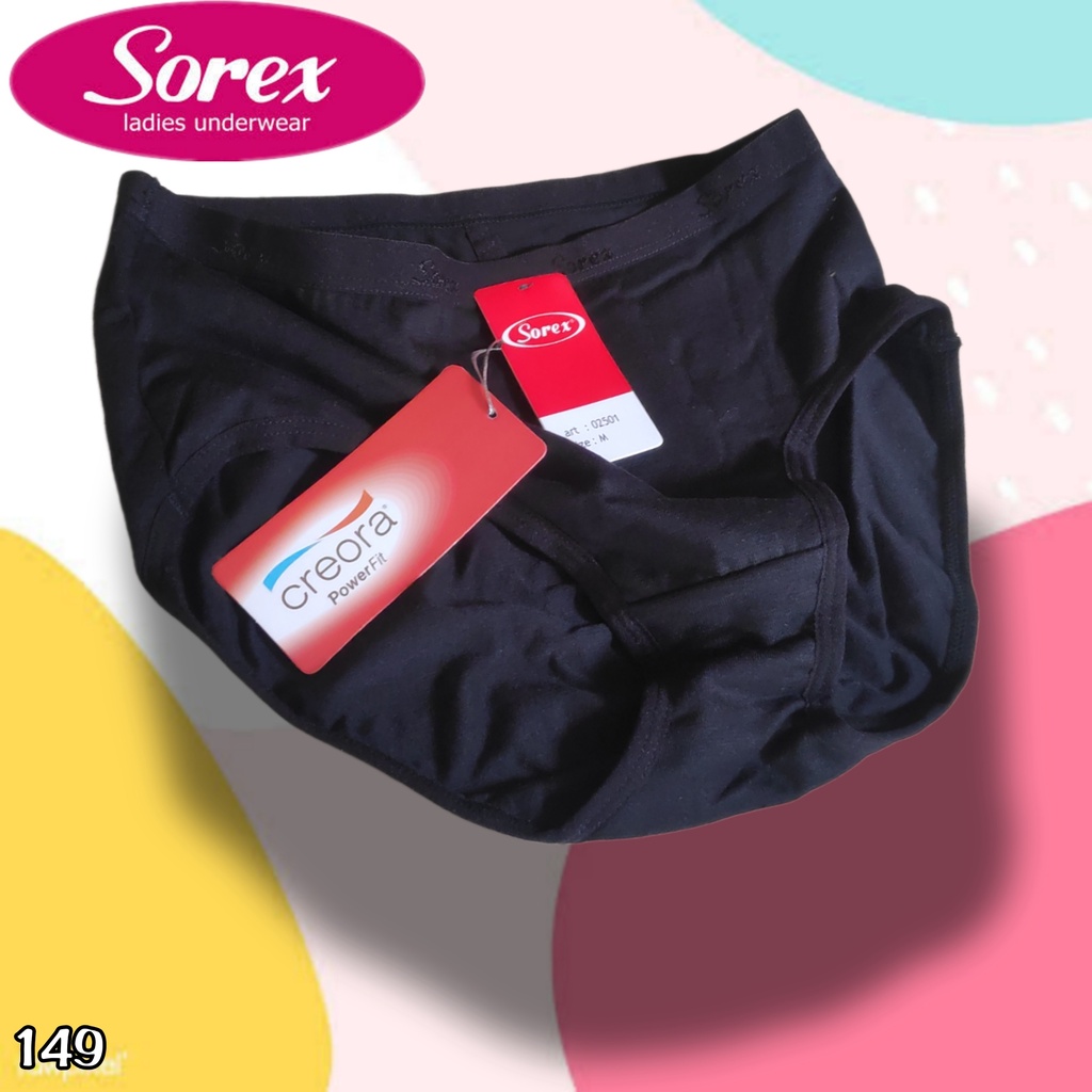 K149 - (Harga Per 1 Potong) CELANA DALAM WANITA PAKAIAN DALAM PAKAIAN WANITA CD SOREX SIZE M - XXL