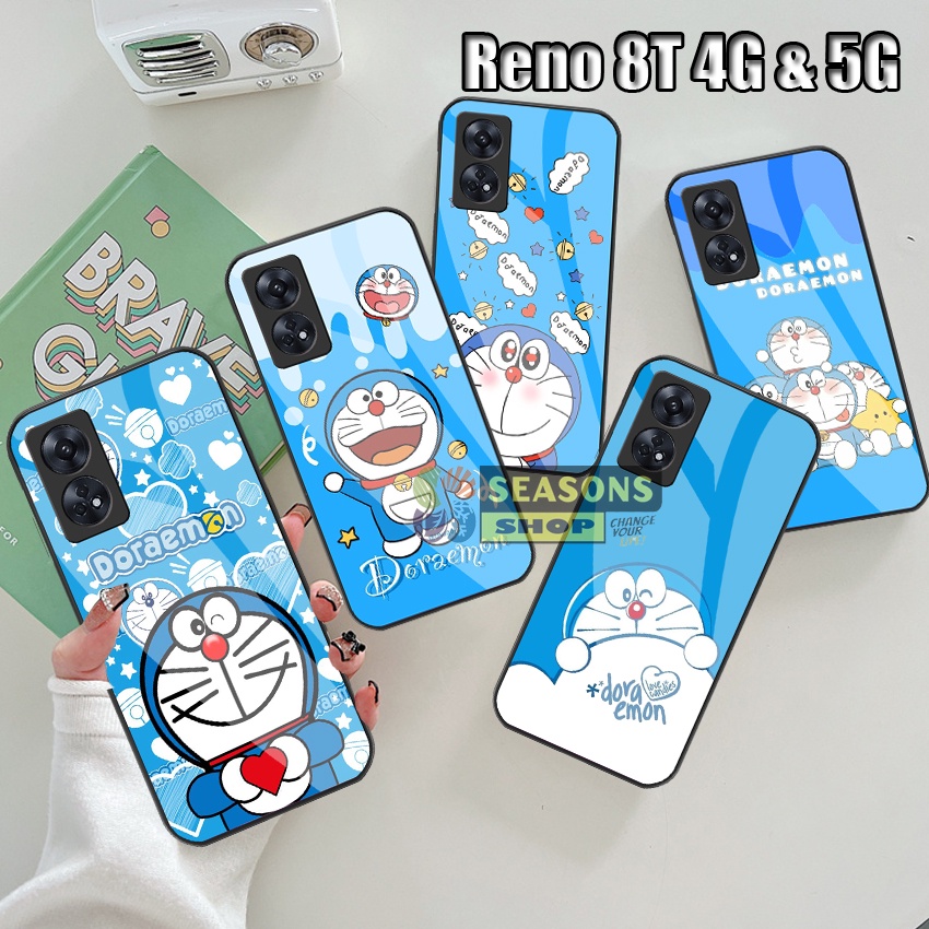 Softcase Reno 8T 4G/5G Terbaru Softcase Kaca Reno 8T - Softcase Glass Glitter Reno 8T - Softcase Ren