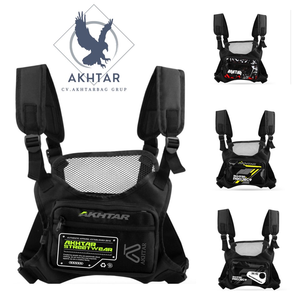 AKHTAR TAS DADA PRIA TACTICAL / TAS DADA TACTICAL / TAS DADA / CHEST BAG / TAS DADA ARMY / TAS DADA 