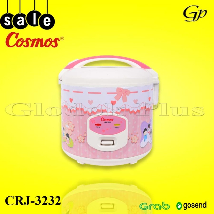 Cosmos CRJ-3232 Rice Cooker 2 Liter Magic Com CRJ3232 magiccom 3232