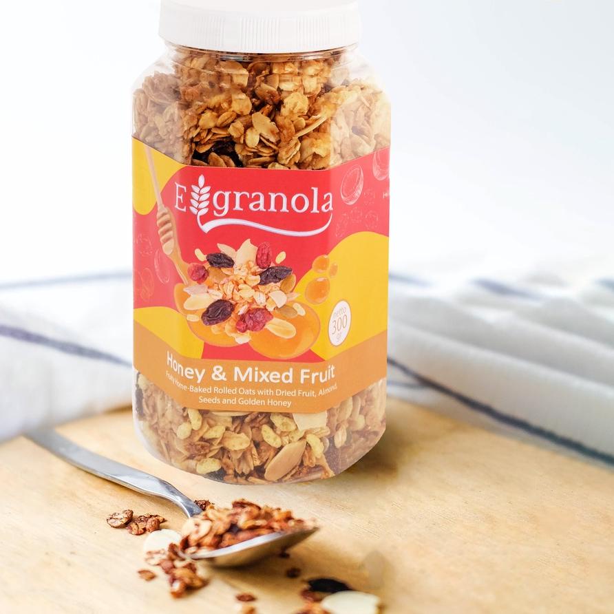 

♜ El Granola Mixed Fruit 300 Gr / Healthy Snack / Sereal ♠