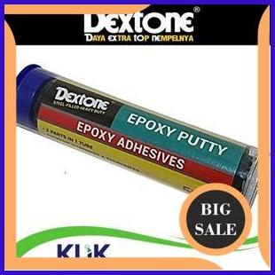 

tools n parts Dextone Lem Epoxy Putty Stik Dodol Lem Porting Blok Mesin 56 Gram 140ZZ3