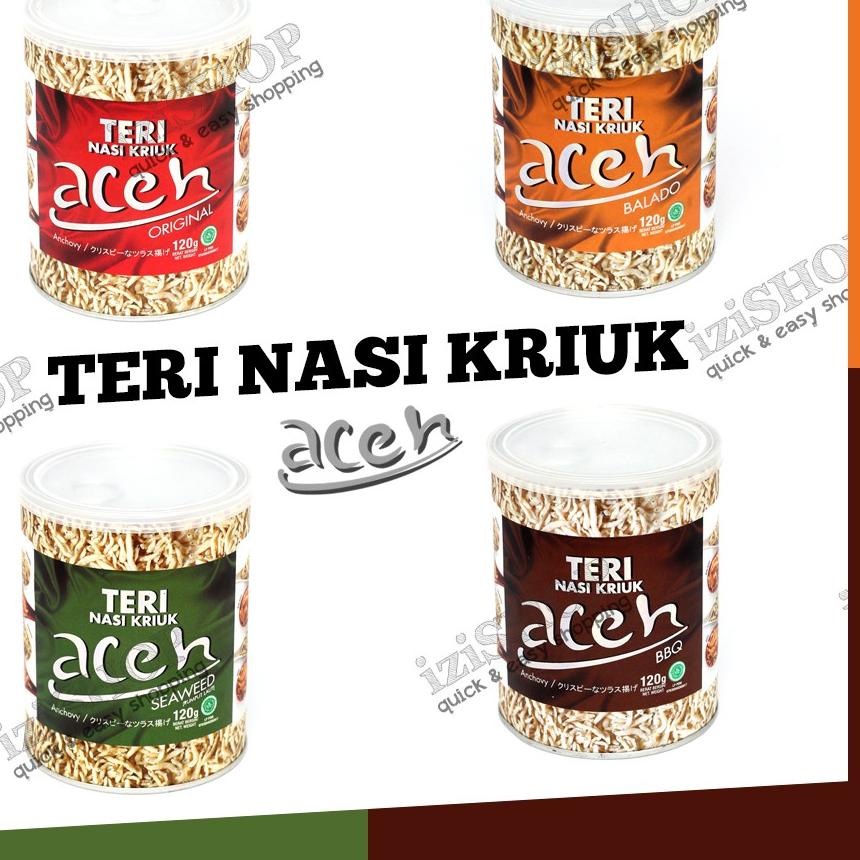 

♡ Teri Nasi Kriuk ACEH - Teri Medan Oven Crispy ➮