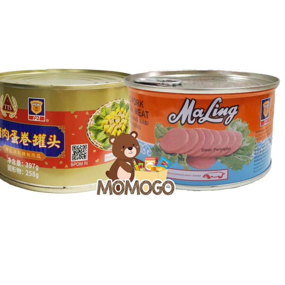 

Ready Stock8e8Ds MALING LUNCHEON MEAT / EGG PORK ROLLS ( NON HALAL )
