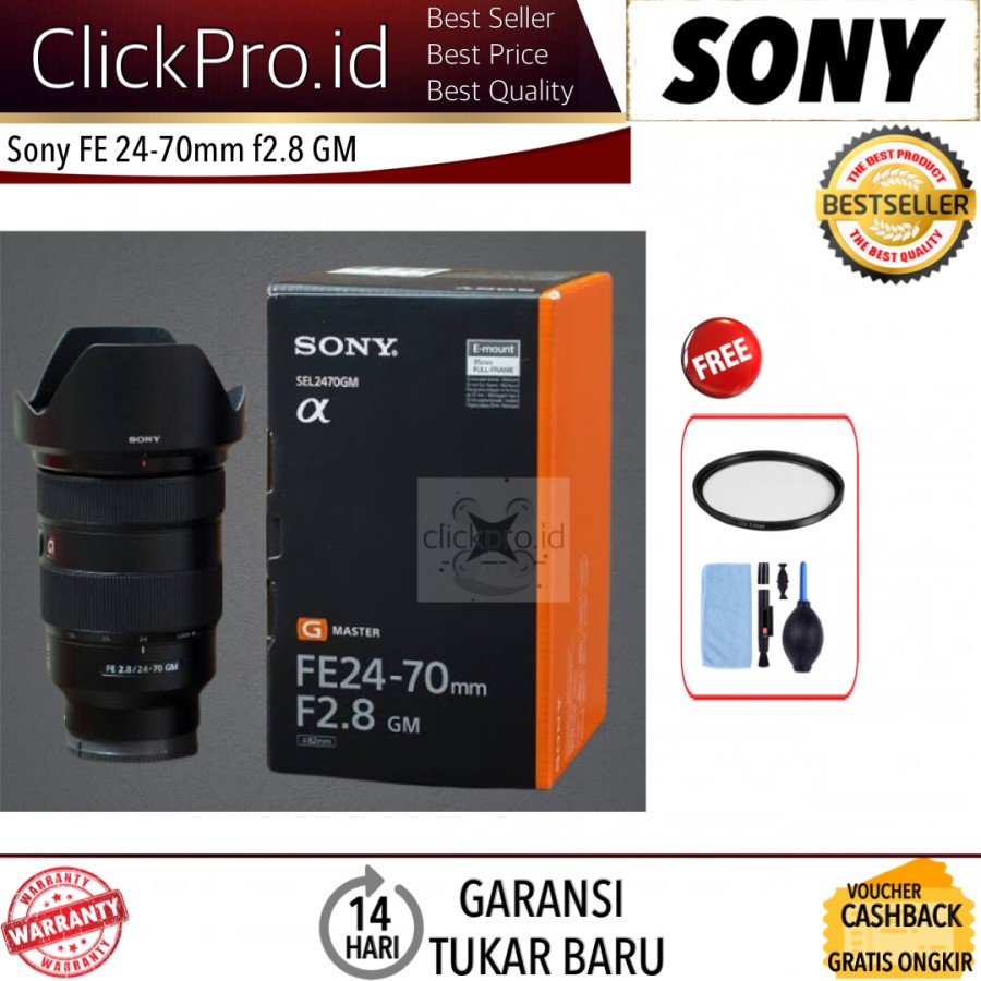 Sony FE 24-70mm f/2.8 GM - Lensa Sony 24-70mm