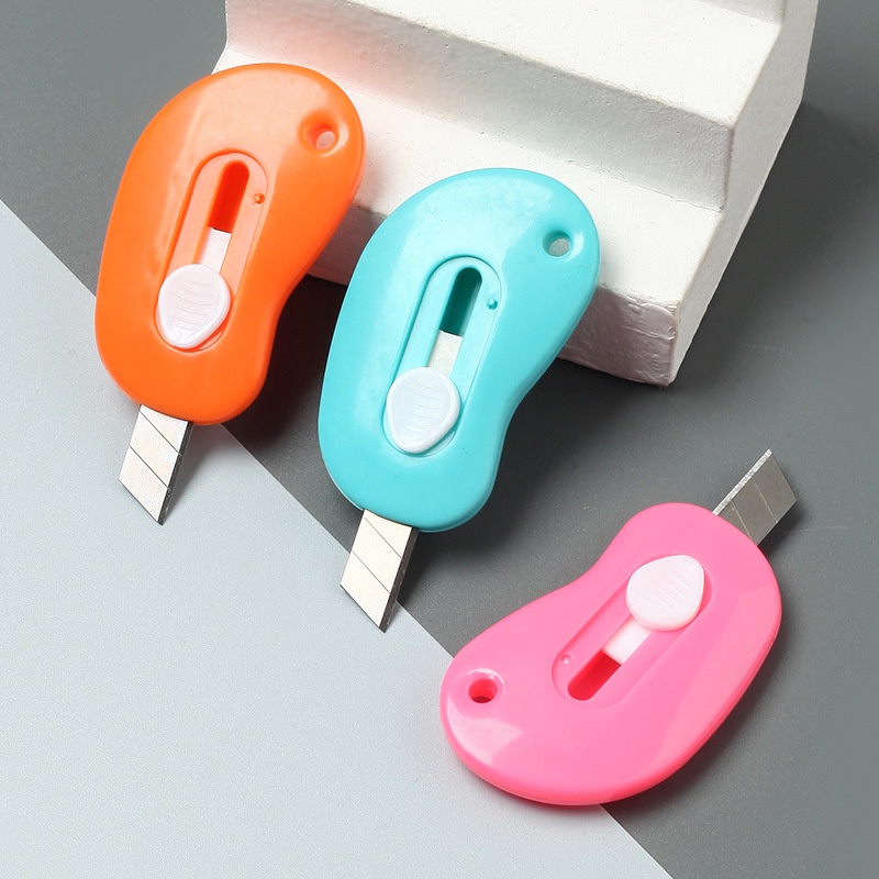 FY  Cutter Mini Portable Mini Cutter Polos Travel Kit Pemotong Kertas