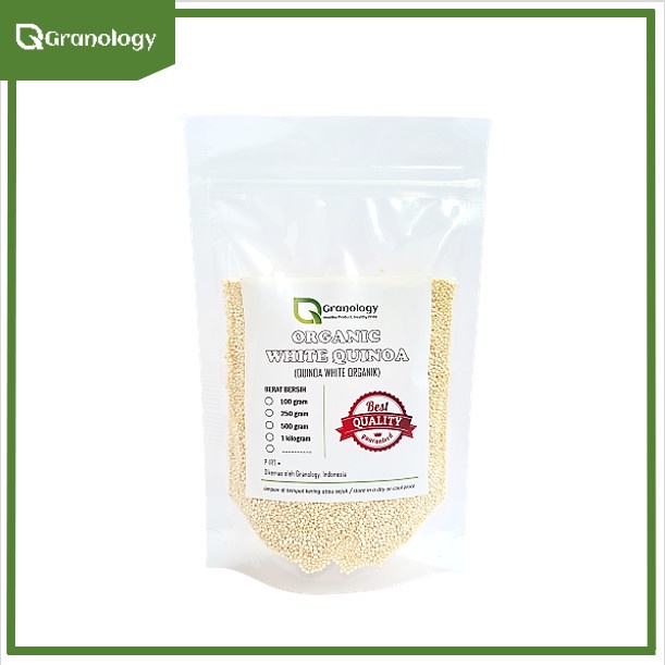 Quinoa Putih Organik / Organic White Quinoa (250 gram) by Granology