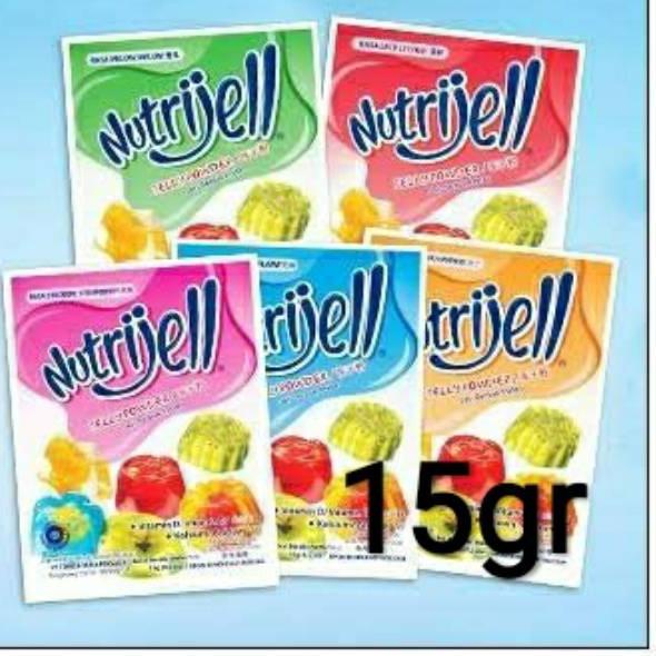 

☈ Nutrijell 15gr perbox isi 12 pcs ➨
