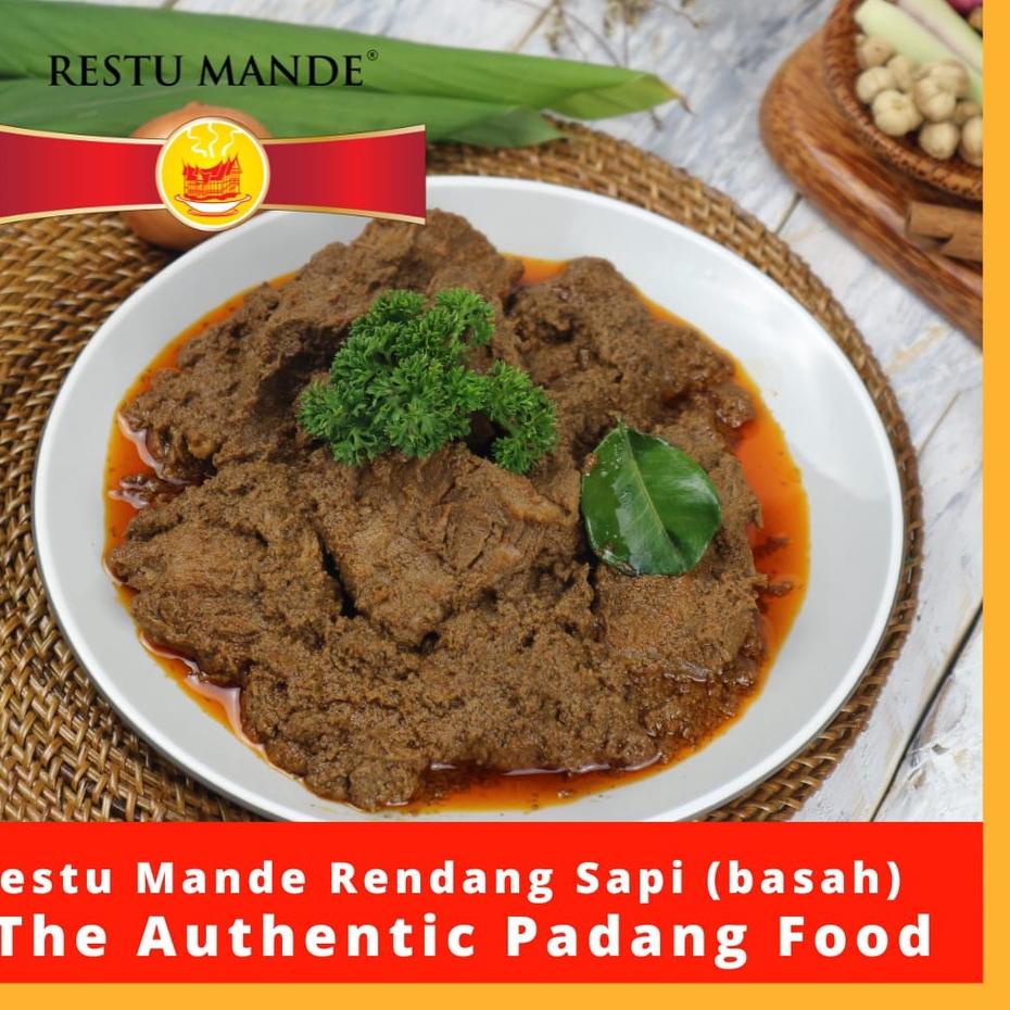 

♂ Restu Mande [Terbaru] Rendang Sapi (Basah) Rendang Original 300gr ✥