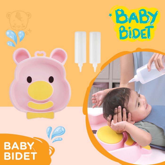 BIDET BAYI ALAT PENCEBOK PEMBERSIH PANTAT BAYI RAMBUT IMUNDEX