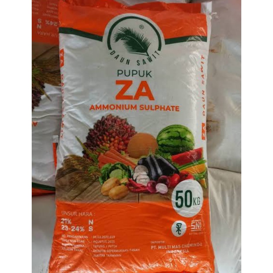Pupuk ZA Daun Sawit 50kg