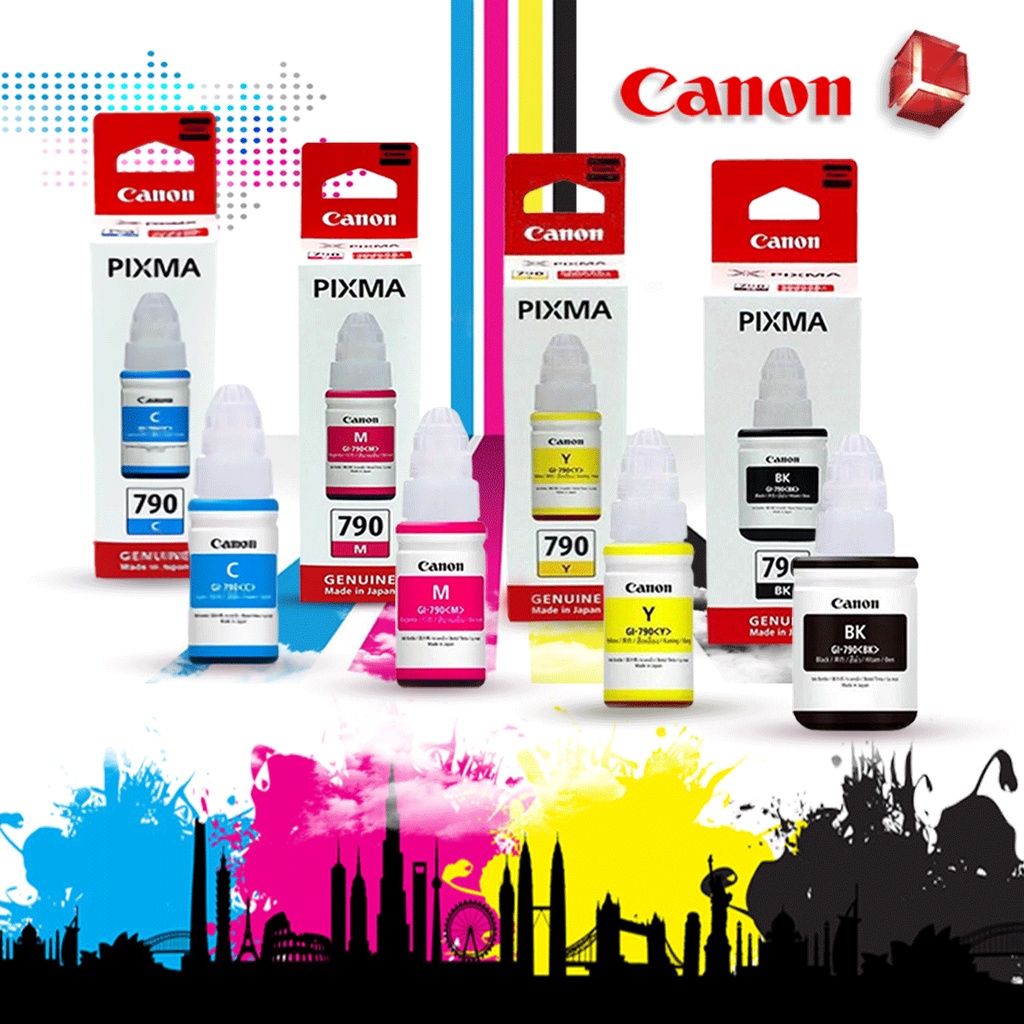 Tinta printer canon pixma 790 SERIES G1010 G2010 G1000 G2000 G3000 G4000 G3010 G4010