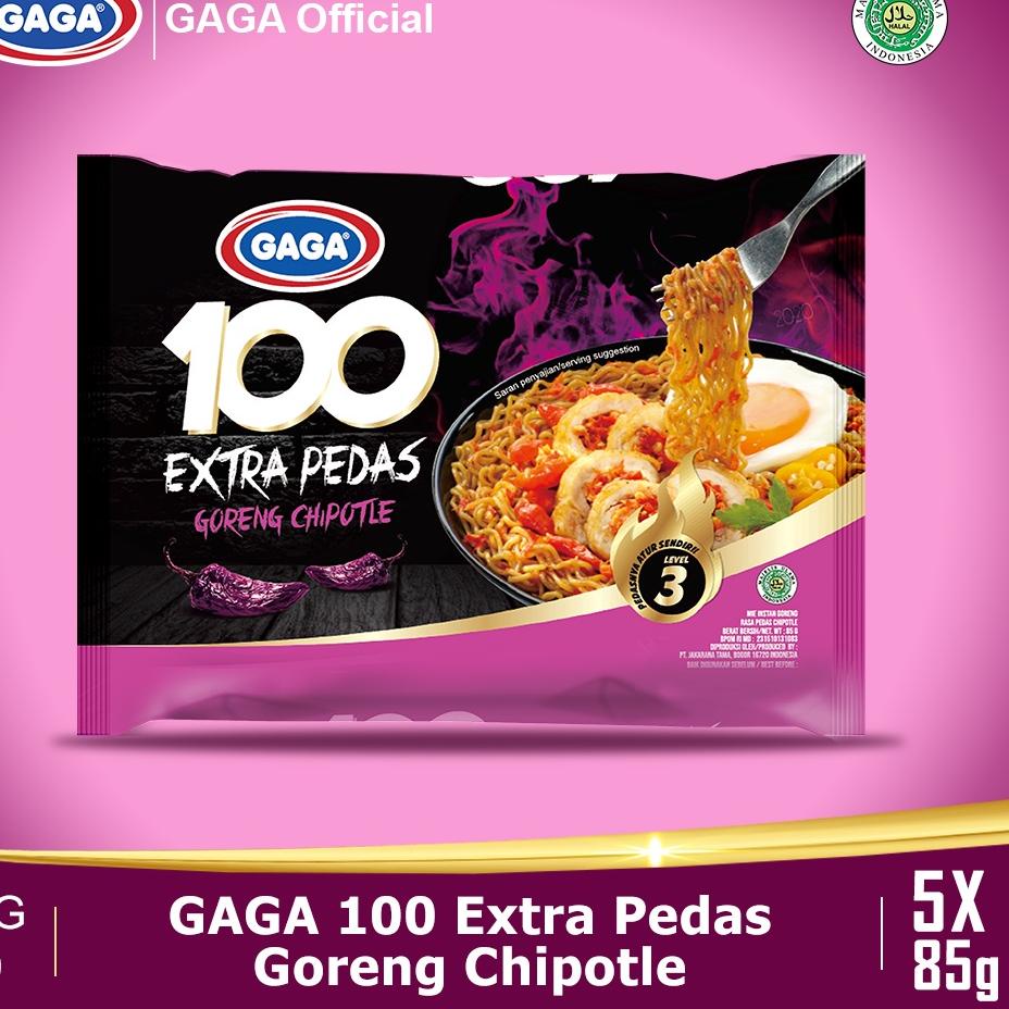 

Mau HematNn4N8 GAGA 100 Extra Pedas Goreng Chipotle 85g 5 pcs (GG9)