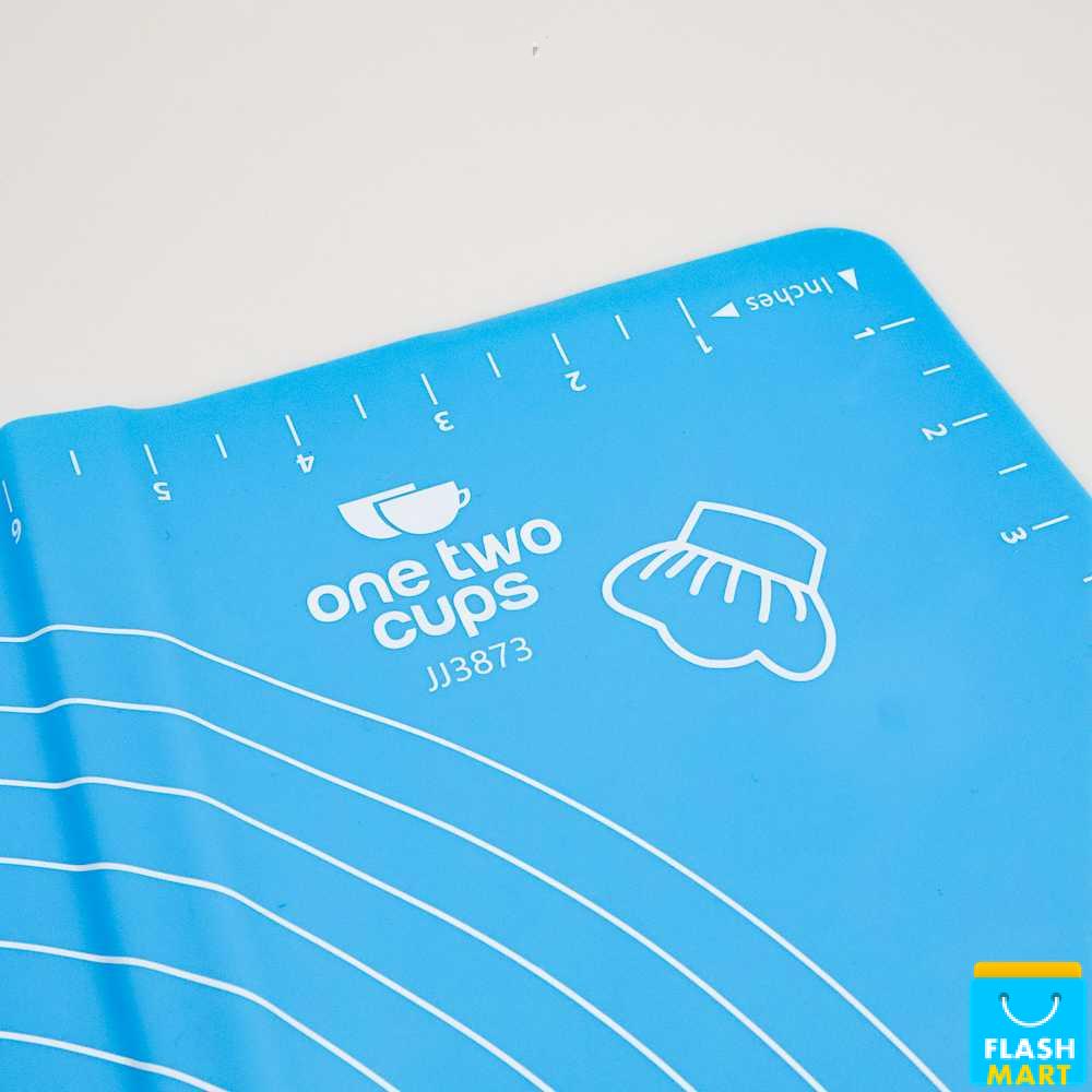 Flashmart Mat Alas Adonan Kue Fondant Silikon 50 x 40 cm - JJ3873