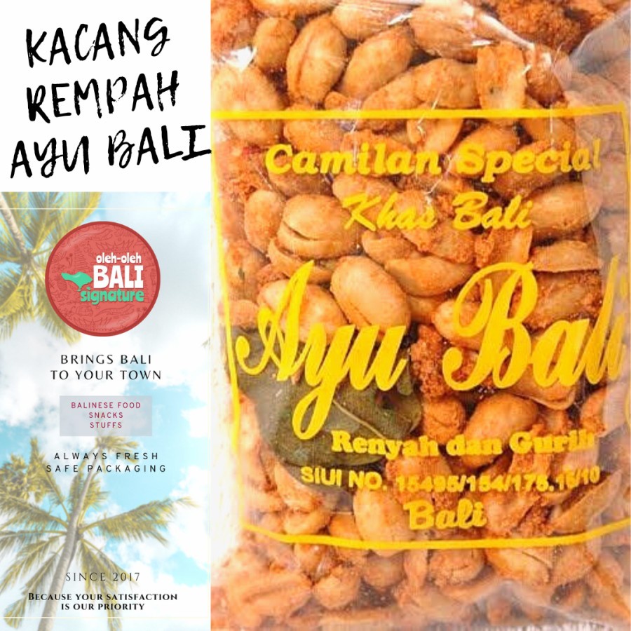 

Kacang Bumbu Ayu Bali 600gr (Special Daun Jeruk)