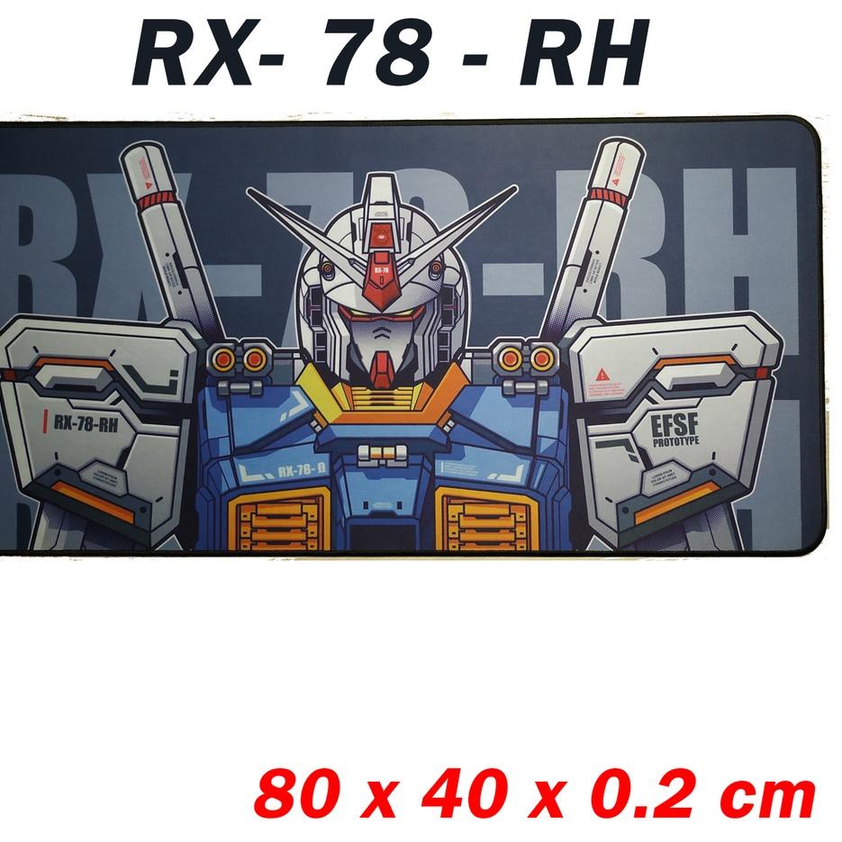 SellerMouse pad Besar Gundam RX-78-RH 80x40cm Alas Mousepad40x80cm Mousepad 400x800mm∞