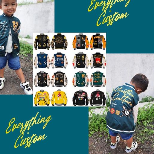 ➾ Jaket Baseball Anak / Varsity Everyone MLB & NBA / Jaket Nascar / Jaket racing / Jaket Balap Jacke