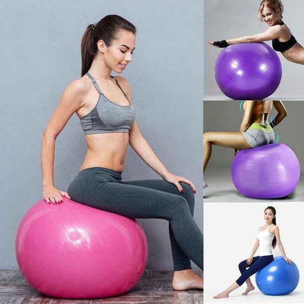 (FREE POMPA)Gym Ball Yoga - Bola Gym - Bola Fitnes Ibu Hamil Yoga Pilates