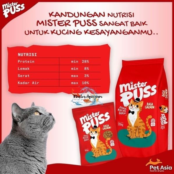 Mister Puss Salmon Flavor 500gr Freshpack