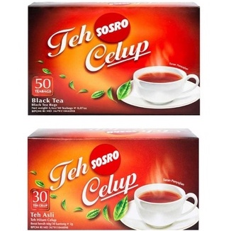 

teh celup sosro 30 sachet dan 50 sachet