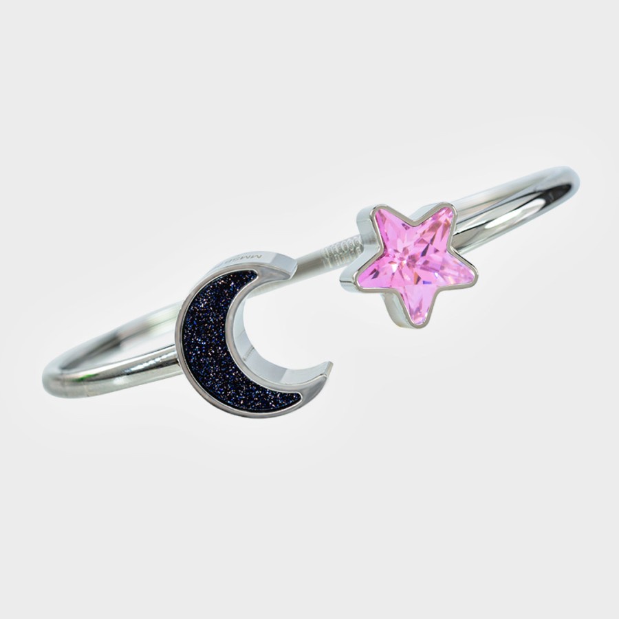 Gelang Kesehatan Bracelet Moon Star -  MCI Pink Design by Nagita Slavina - Limited Edition - ORIGINA