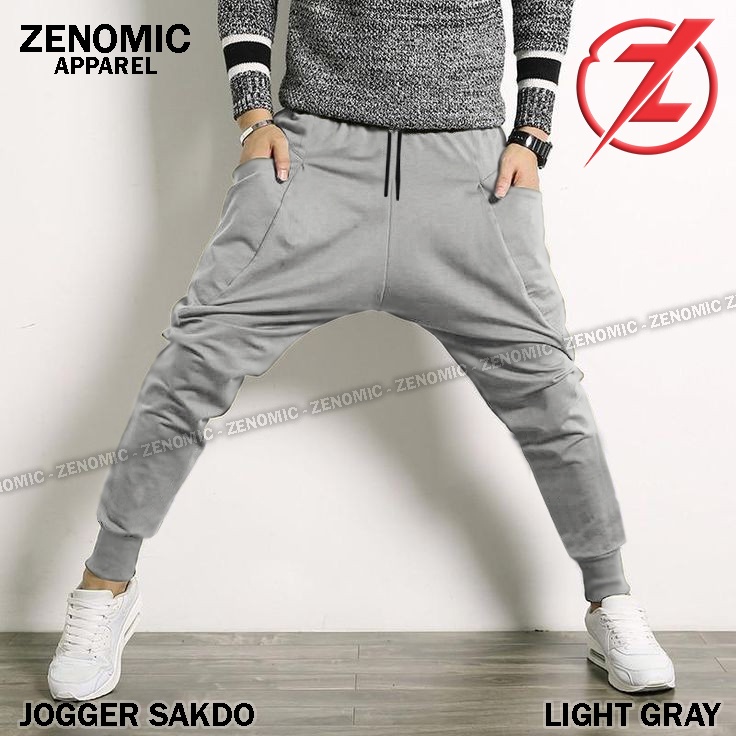 Celana Jogger Harem Korean Style Zenomic Distro Slim Fit Stretch Joger  Pants Pria Keren Simple