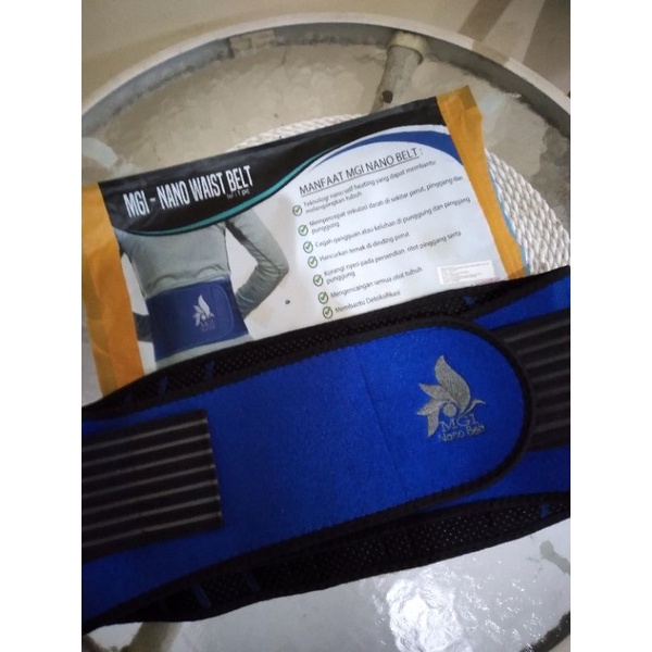 MGI NANO HEALTH AND SLIMMING BELT ORIGINAL PRELOVED NEGO