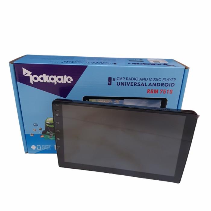 Terlaris Head Unit Android 9 Inch Rockgate Rgm 7510 Ram 2+32 Slim Body