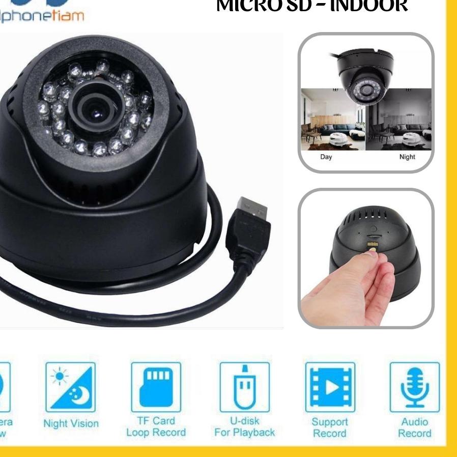 ✼ Camera CCTV Portable Micro SD / CCTV INDOOR  ◄