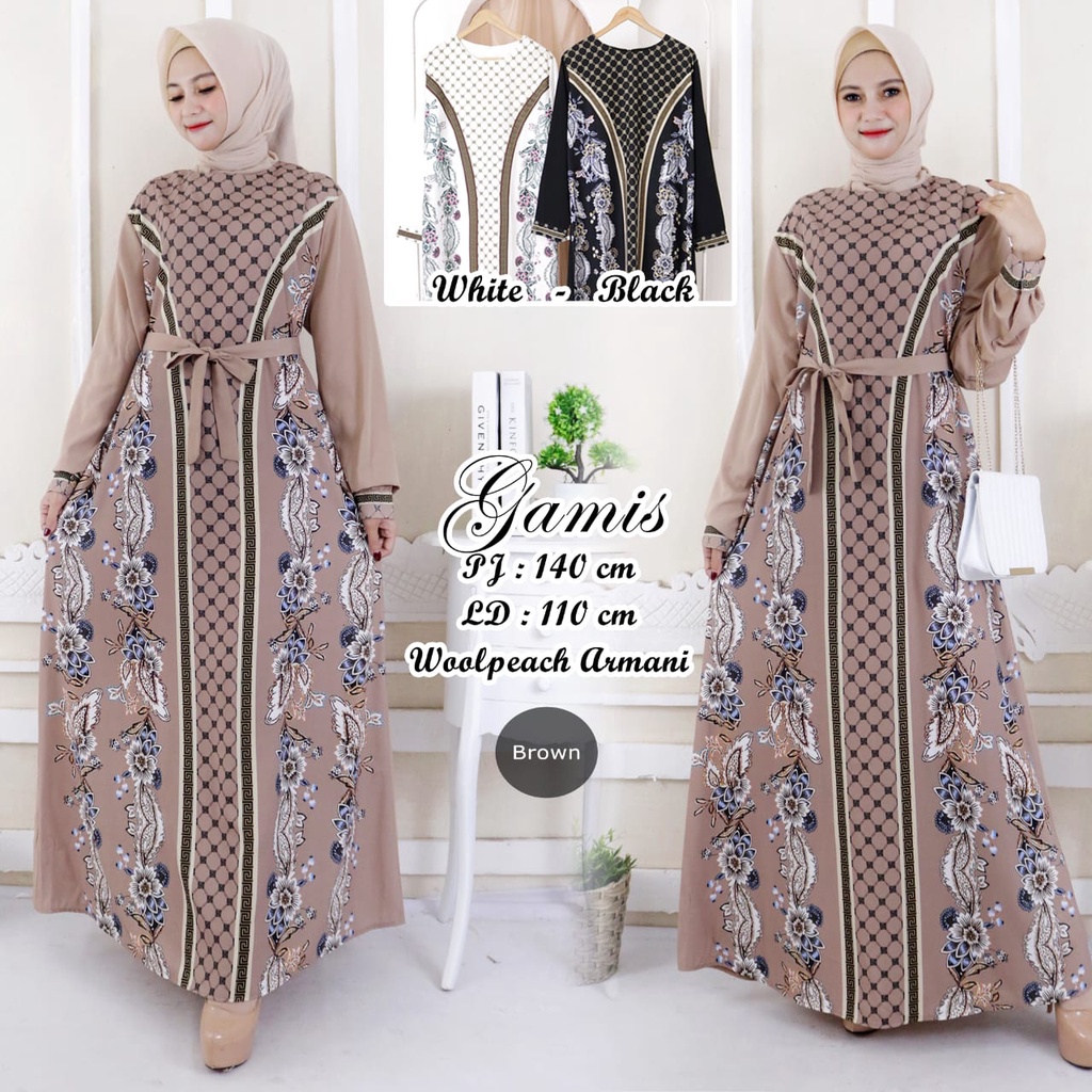 Dress Batik Import Luxury Premium Gamis #WG11