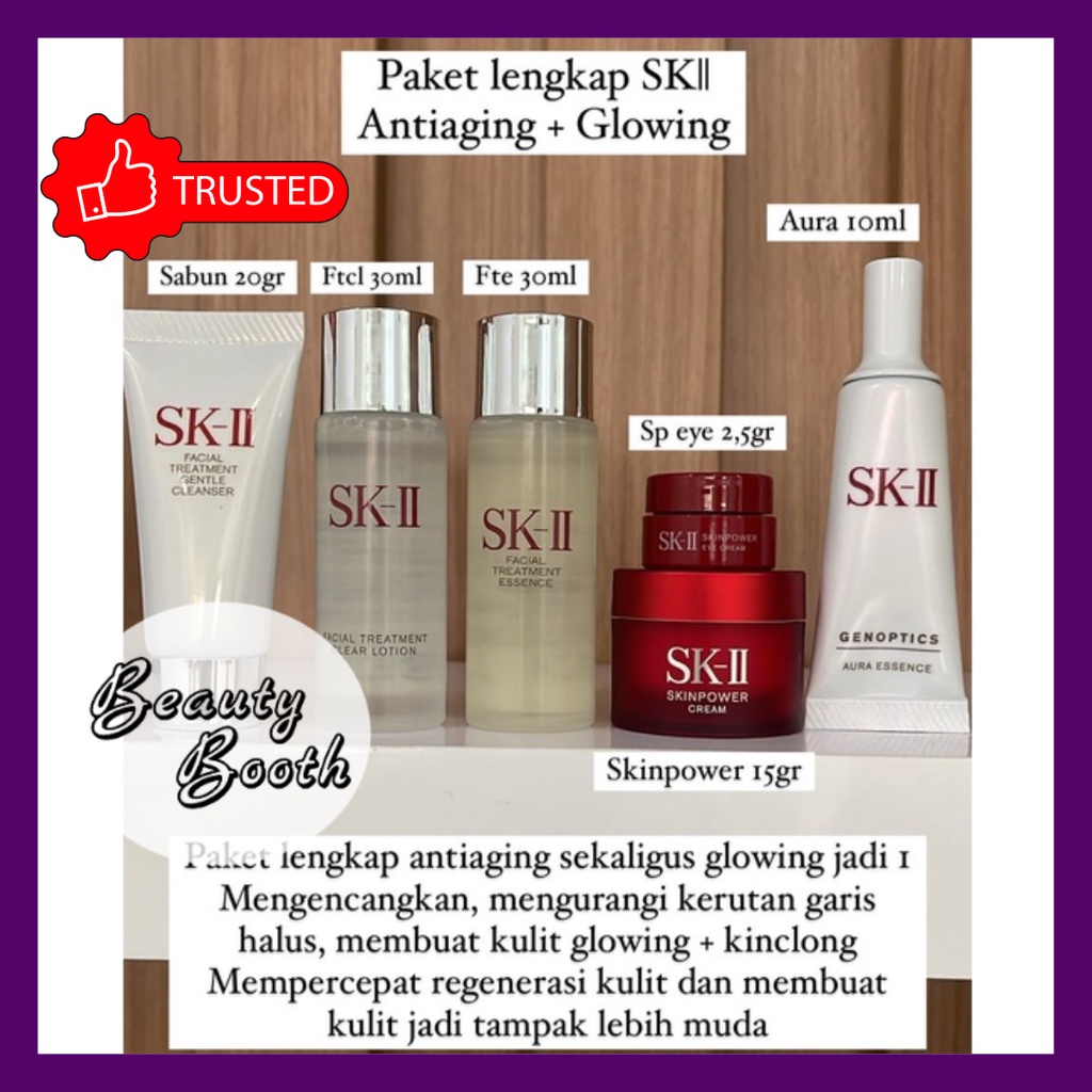 SK-II Paket Glowing Lengkap