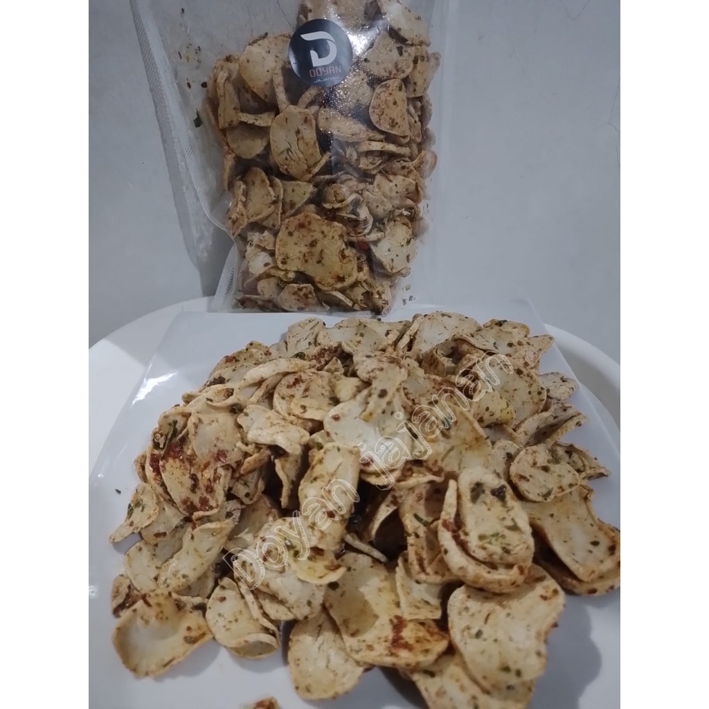 

Basreng Pedas Daun Jeruk 180gr