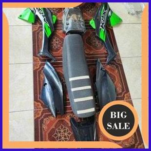 last stok COVER BODY SET KLX150 KLX 150 KLX BF ASLI ORIGINAL COPOTAN MOTOR NORMAL KOMPLIT SET KRAN B
