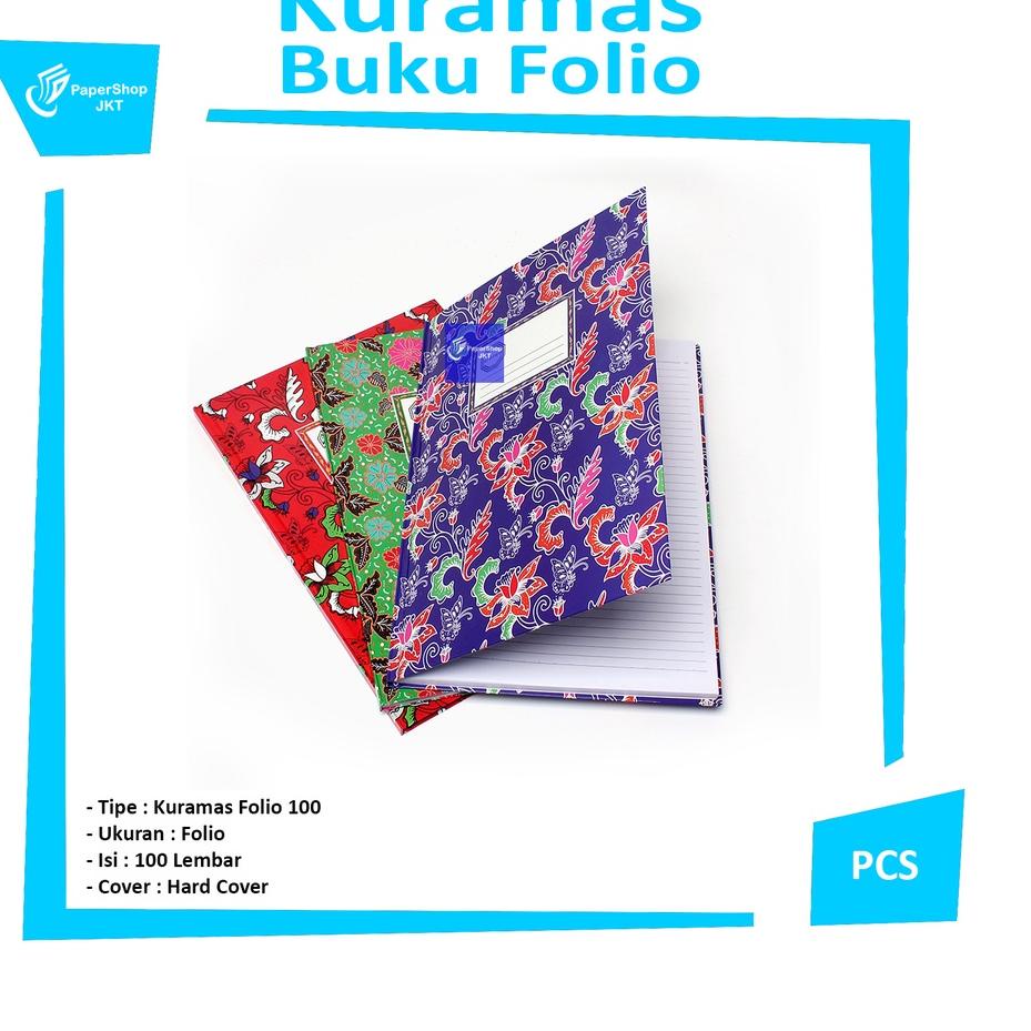

Serbuu KURAMAS - Buku Folio Hard Cover 100Lembar - Pcs
