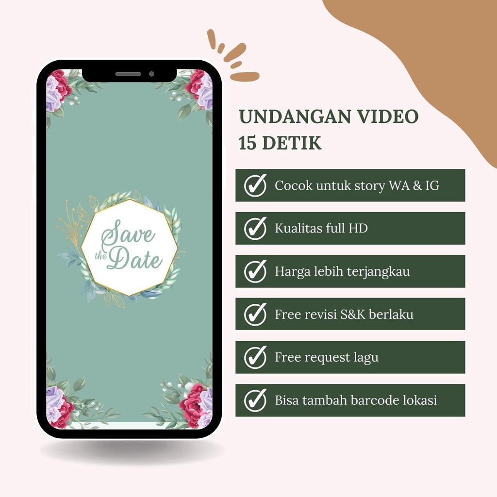 Jual Undangan Digital Video Pernikahan | Shopee Indonesia