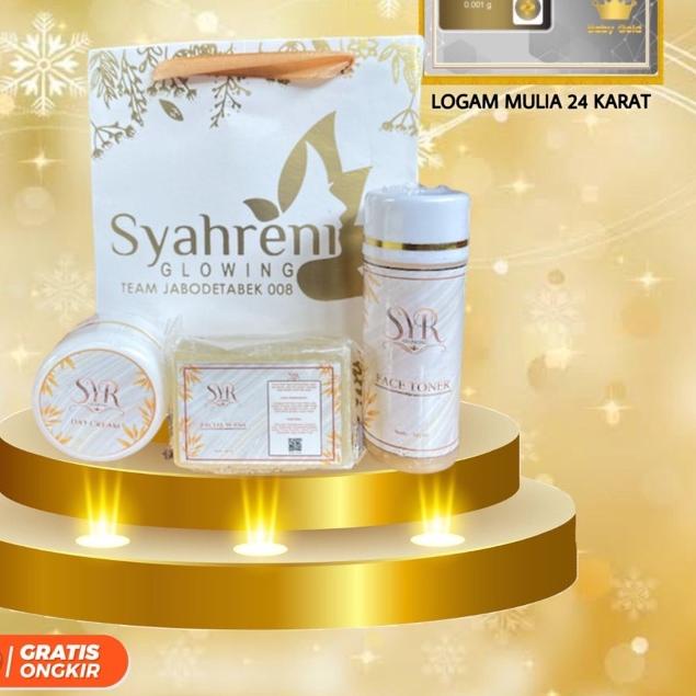 ➬ BISA (COD) SYAHRENI GLOWING PAKET 3in1 / HEMAT SYR GLOWING PAKET 3in1 / HEMAT / ALL DAY CREAM ORIG