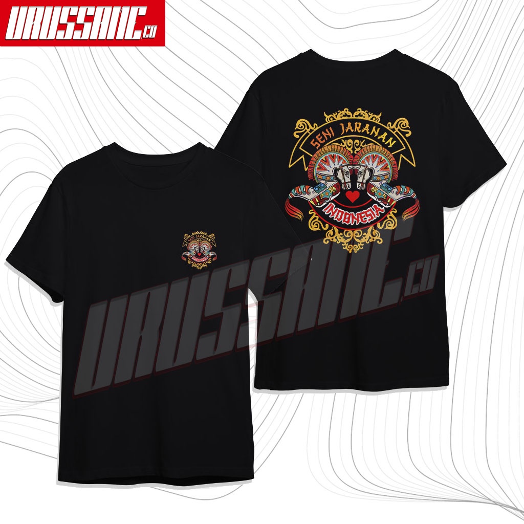 kaos distro KEBUDAYAAN INDONESIA SENI JARANAN BUDOYO JAWI TSHIRT urussame