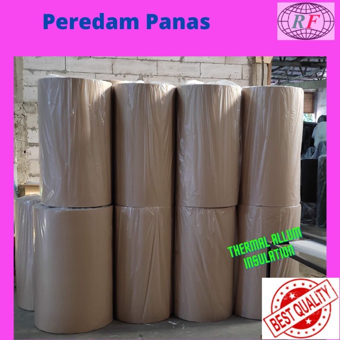 Peredam Panas Mesin 15mm x 1Mtr x 25Mtr Genset Panel Ruang Oven Tangki