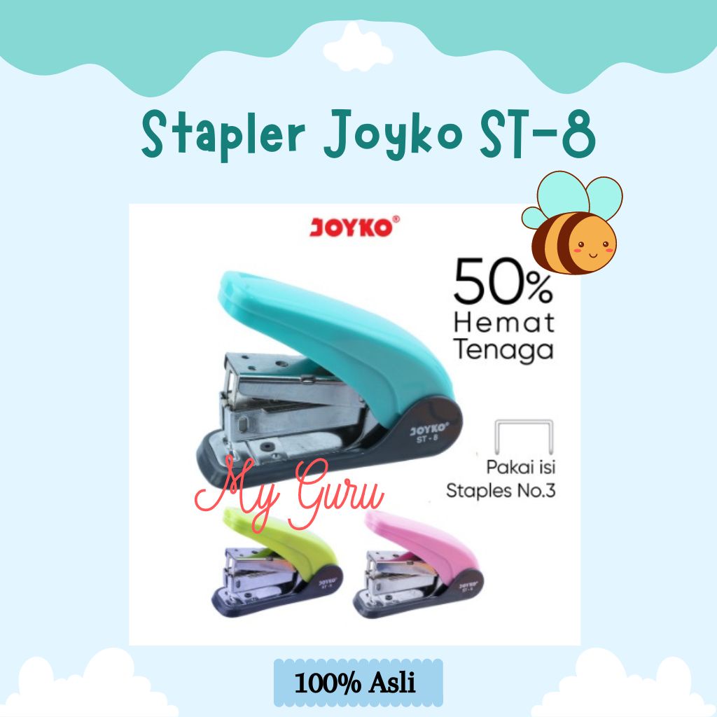 

[PCS] STAPLER / STEPLES / STAPLES JOYKO ST-8 POWER SAVE