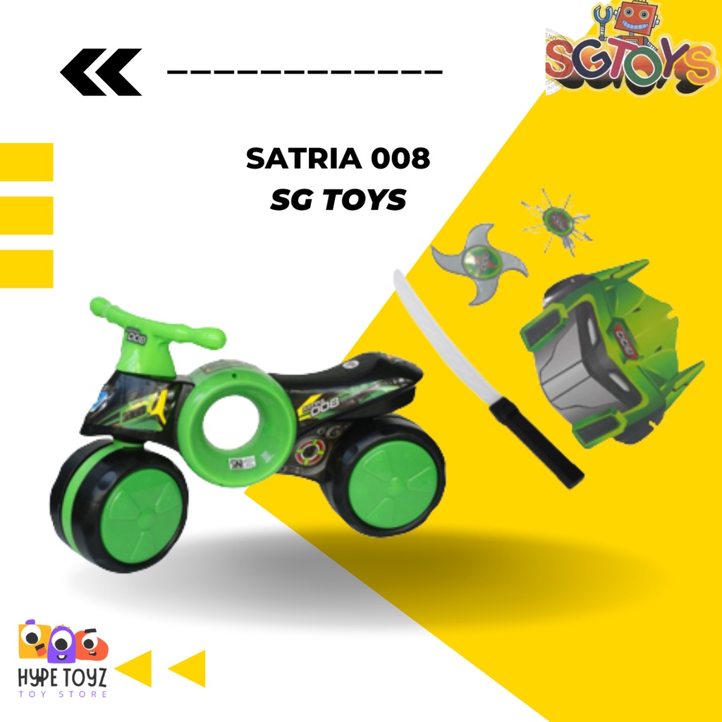 SG TOYS SATRIA 008 MAINAN ANAK MOTOR MOTORAN