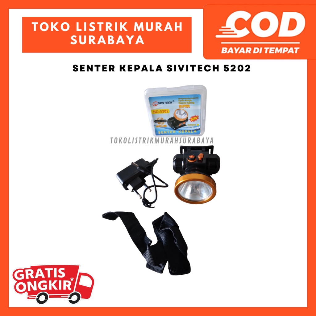 SENTER KEPALA SIVITECH 5202