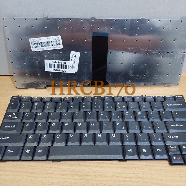 Keyboard Laptop Lenovo G450 G420 G430 G530 N100 N200 - Hitam -HRCB