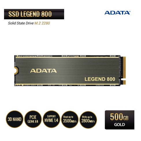 ADATA LEGEND 800 Gen 4x4 500GB/1TB M.2 NVME PCIe