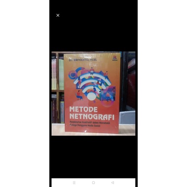 Metode Netnografi Pendekatan Kualitatif (Eriyanto)